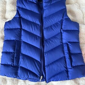 Lands' End Royal Blue Quilted Vest